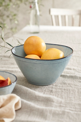 Terrain Dashed Rim Stoneware High Bowl