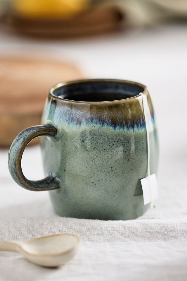 Reactive Glaze Stoneware Mug #1