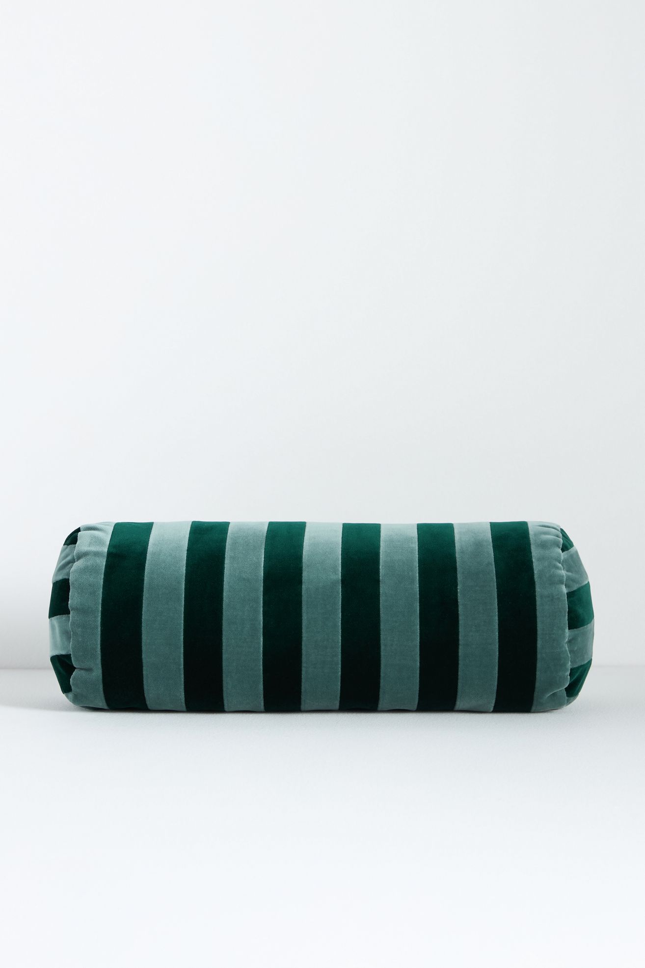 Christina Lundsteen Stripe Bolster Cushion Pillow - Wedgewood Blue, One Size