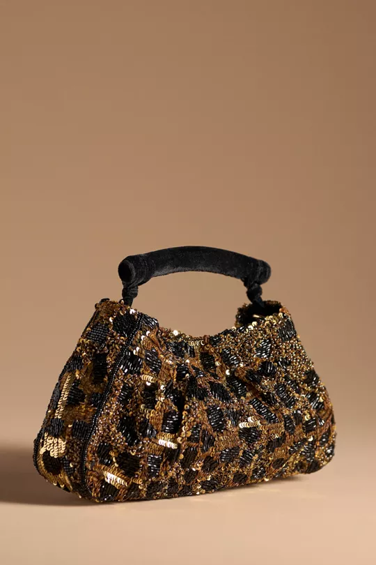 Sequin Animal Clutch