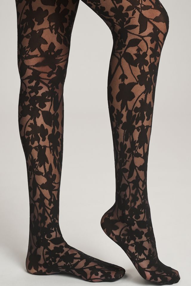 Wolford Graphic Floral Tights #2