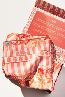 Slip Silk Pillowcase In Orange