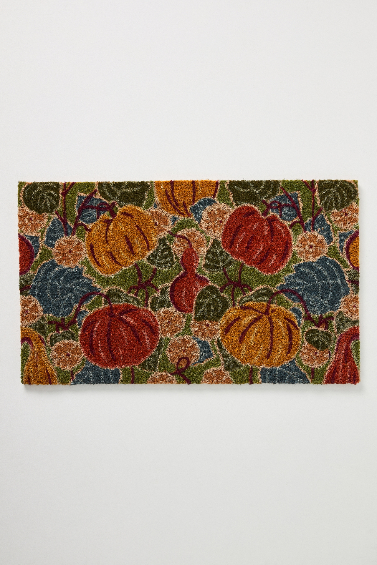 Pumpkin Patch Printed Coir Doormat