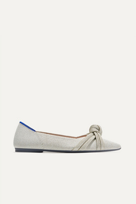 Rothys The Knot Point Flats In White