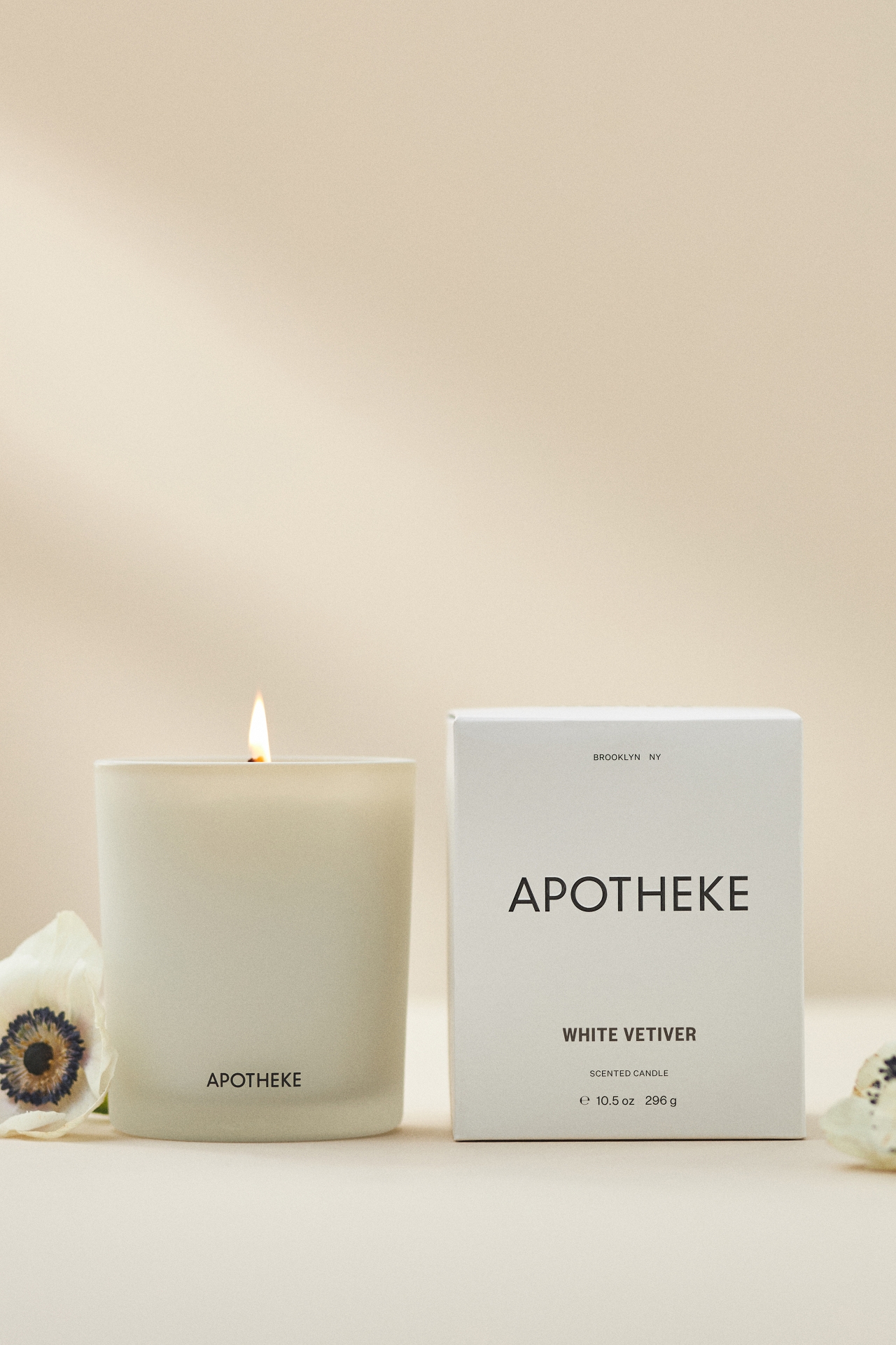 Apotheke White Vetiver Boxed Candle