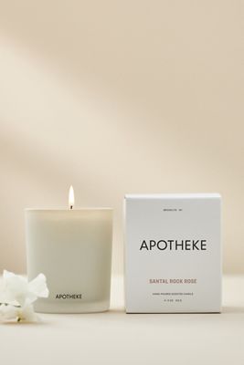 Apotheke Santal Rock Rose Boxed Candle