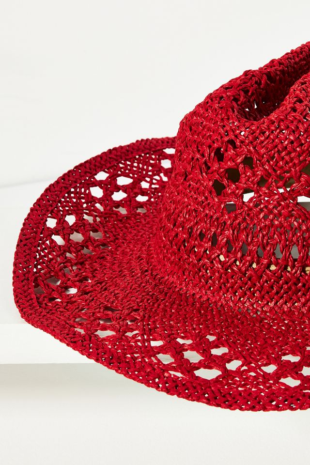 Anthropologie Wyeth Diego Cutout Straw Rancher Wyeth Flat-Brim Straw Rancher | Anthropologie main image 3