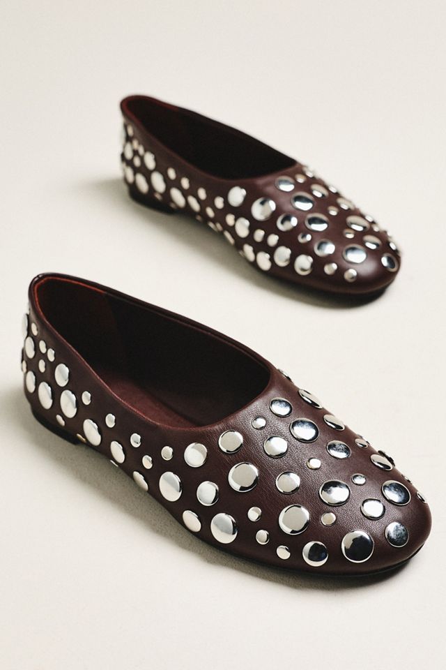 SIMONMILLER Riad Studded Ballet Flats #1