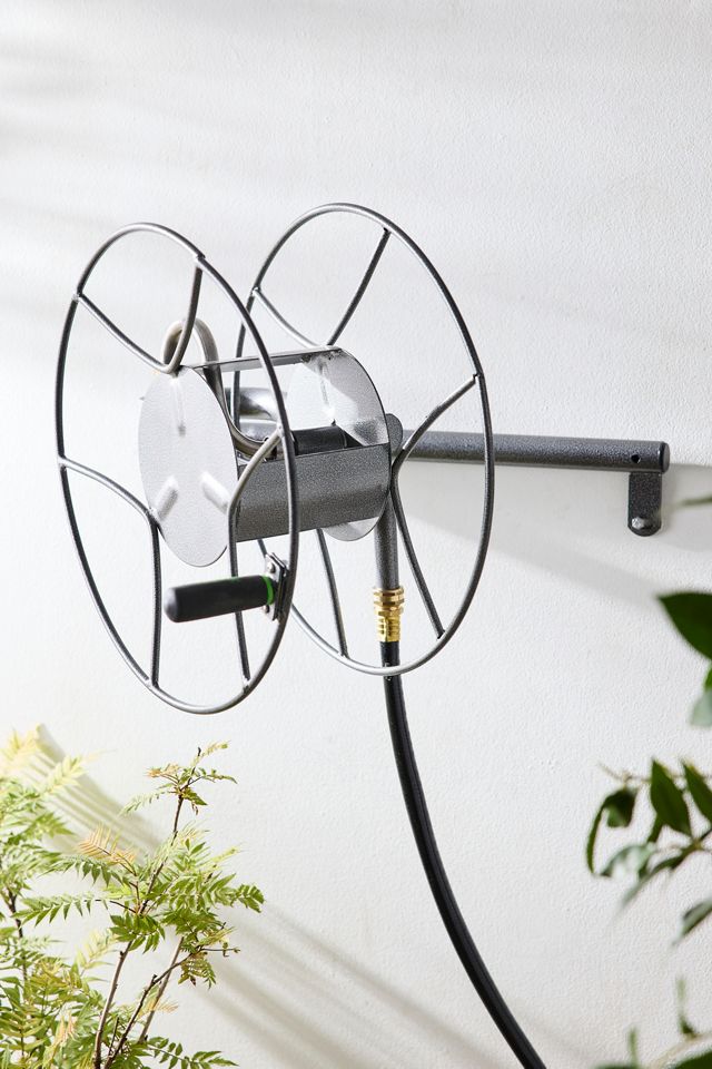 Wall-Mounted Steel Hose Reel #1