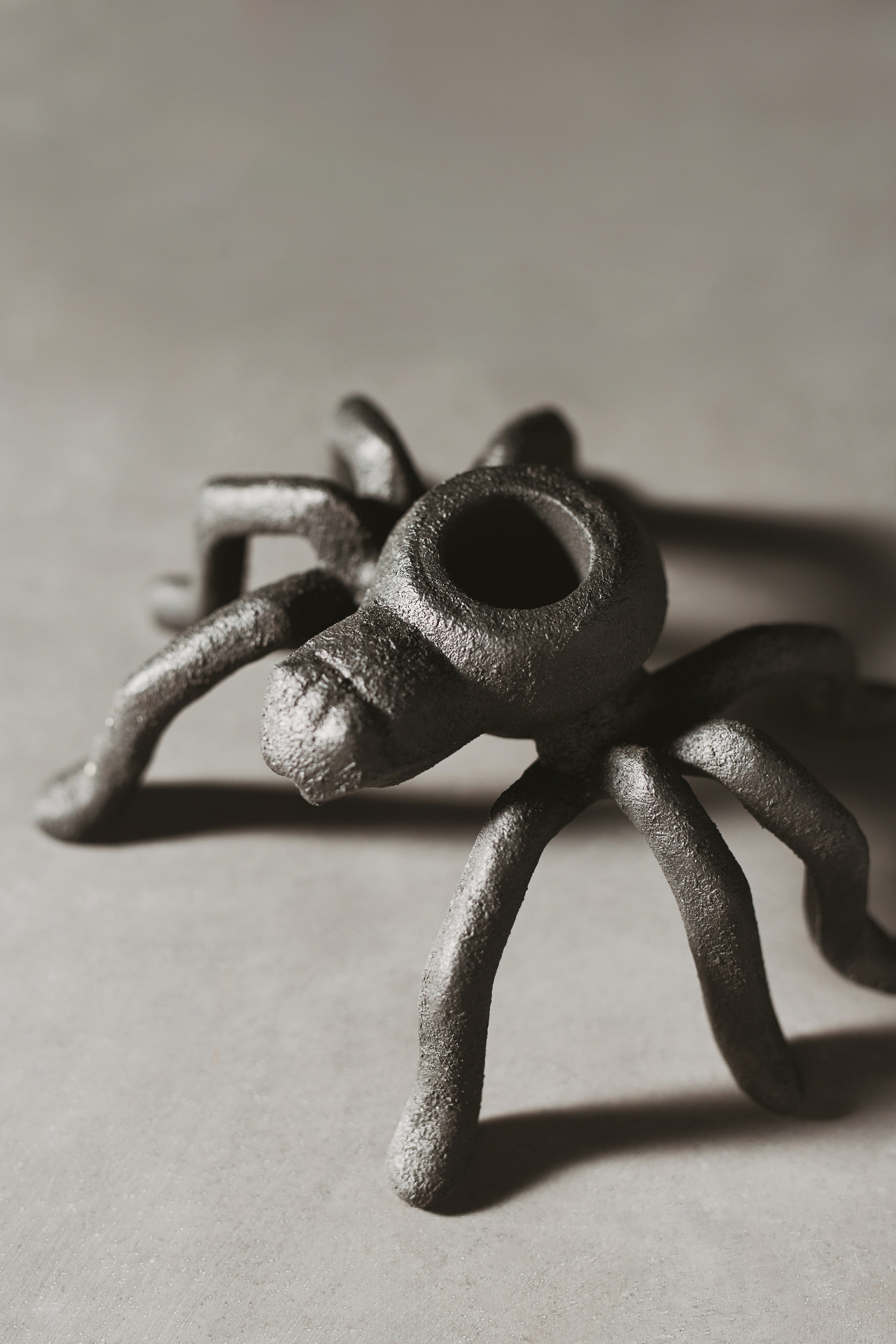 Spider Taper Candle Holder