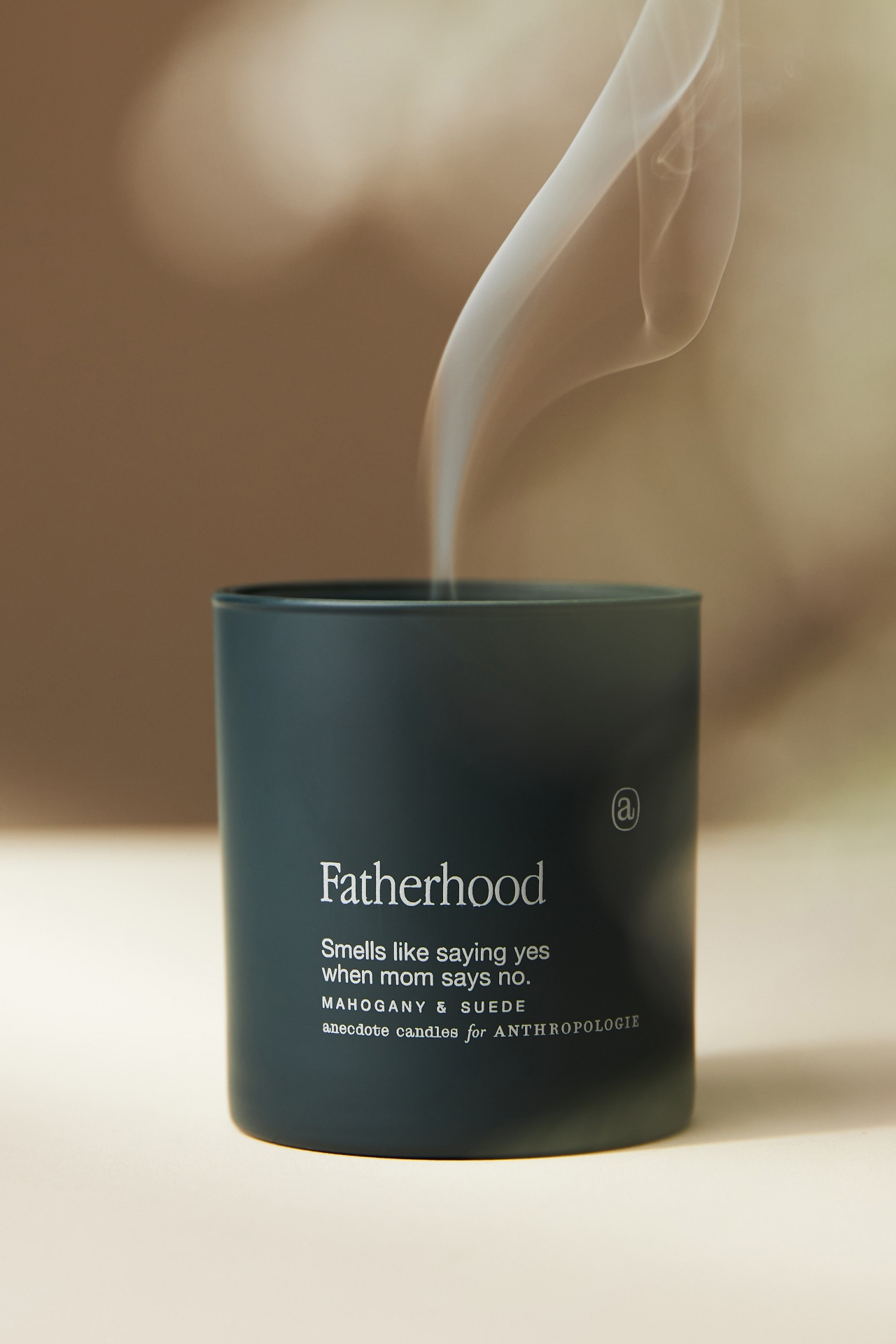 Anecdote Fatherhood Glass Candle