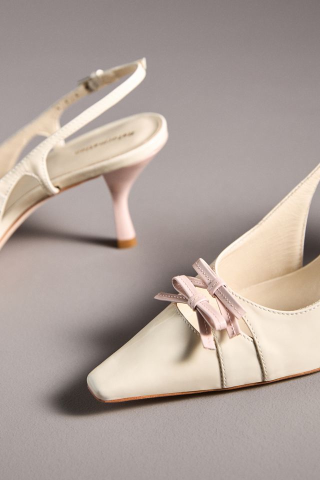 Reformation Noreen Slingback Heels #2