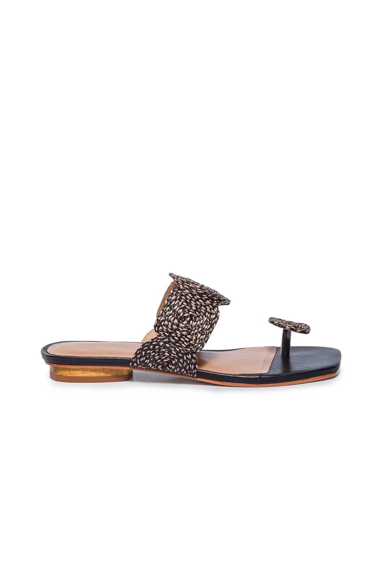 Bernardo Palermo Raffia Sandals