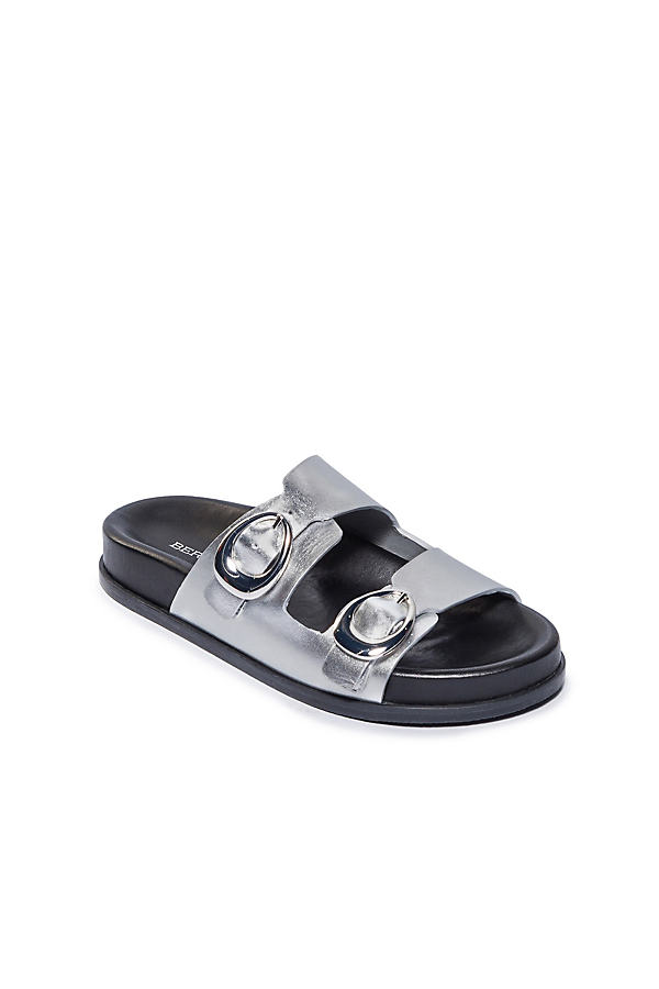 Shop Bernardo Evie Sandals In Silver