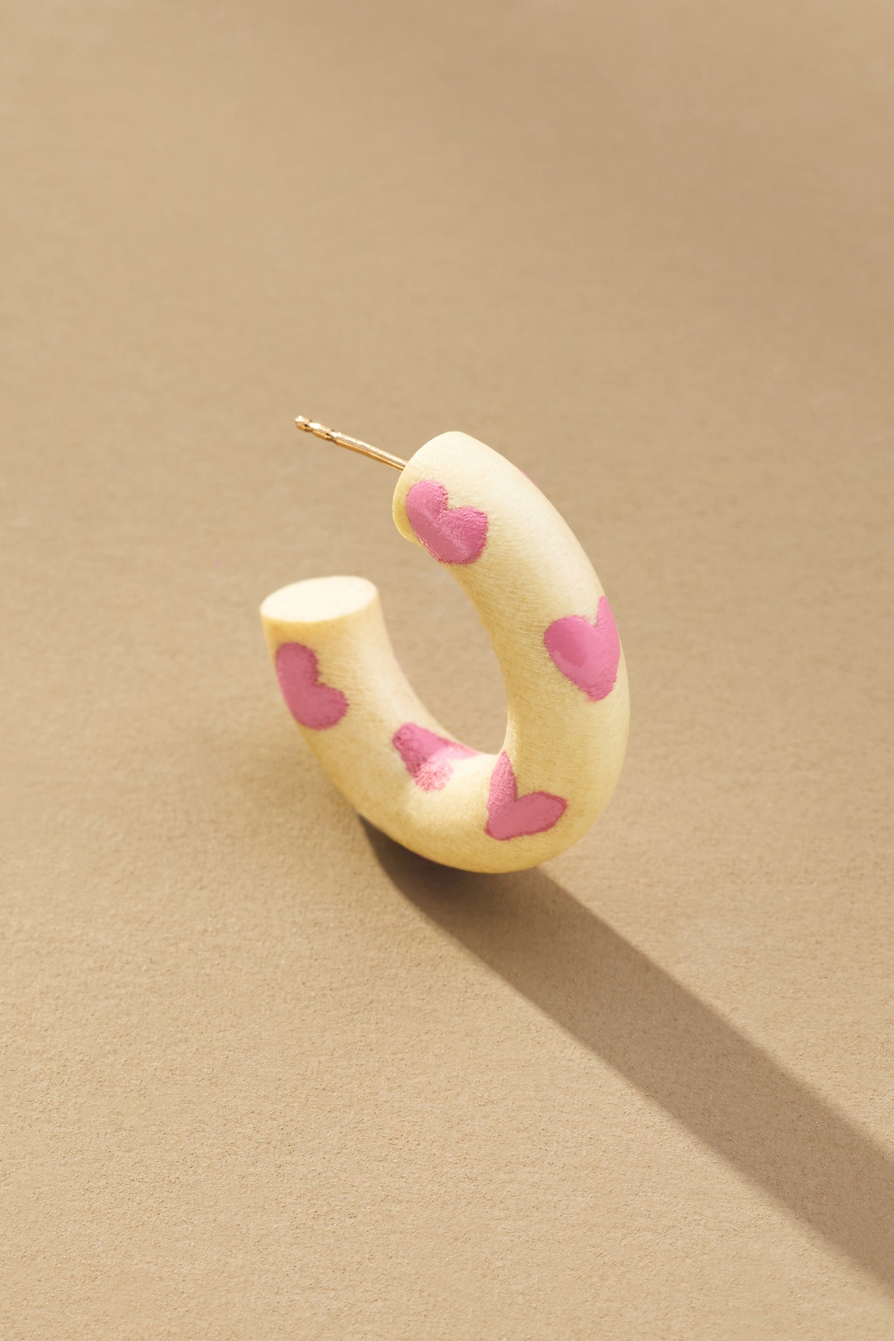 Binky and Lulu Mini Printed Hoop Earrings