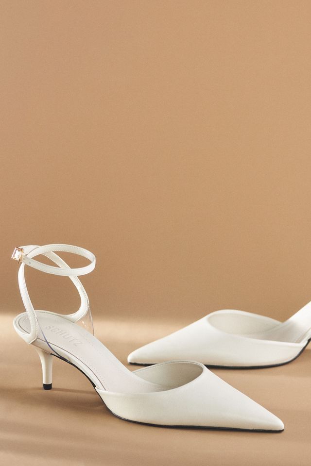 Schutz Skye Kitten-Heel Pumps #1