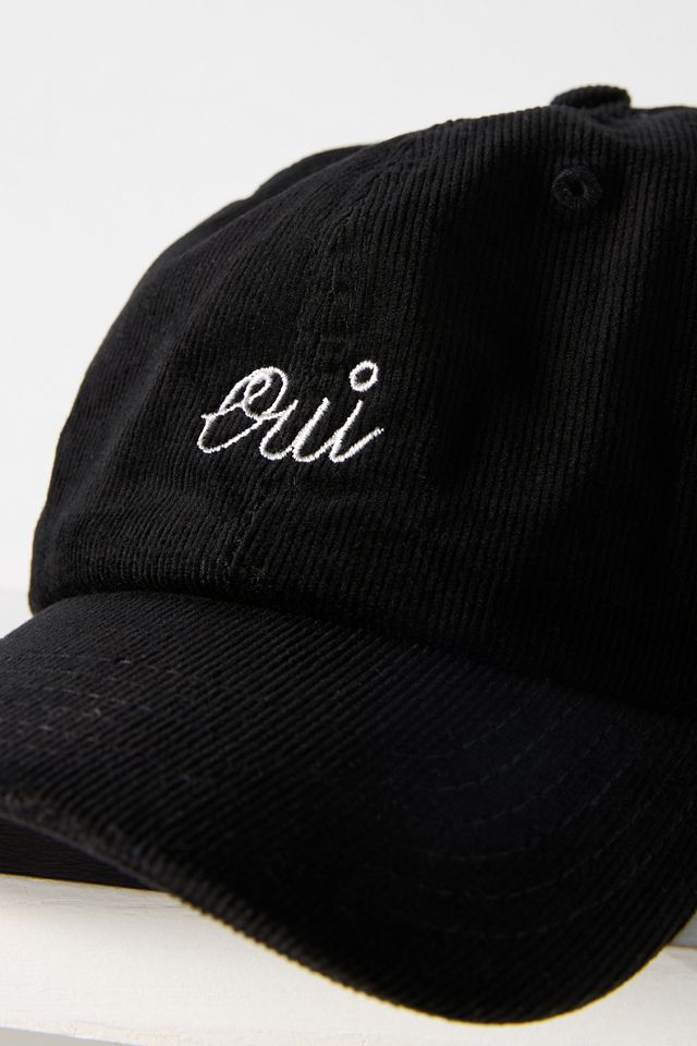 Clare V. Corduroy Oui Baseball Cap #3