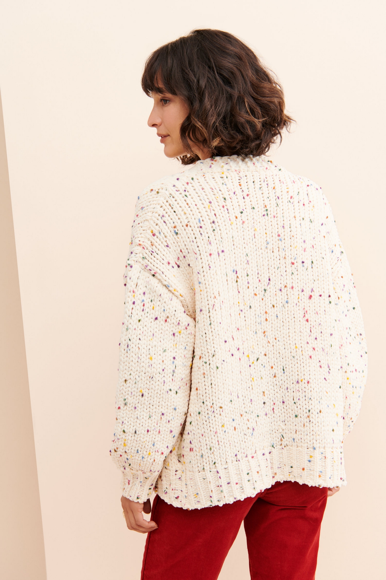 Sisters. Speckled Cardigan