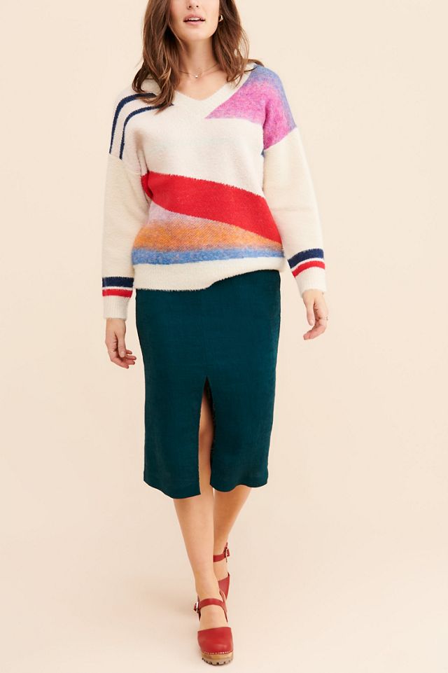 Sisters. Geometric Pullover #2