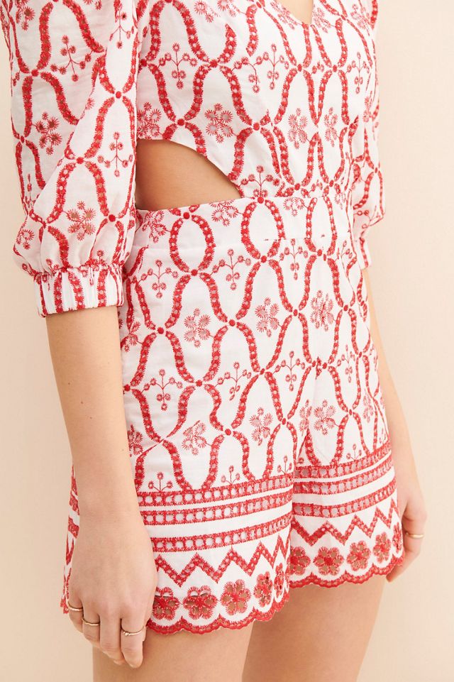 Especia Hulanicki Eyelet Romper #2