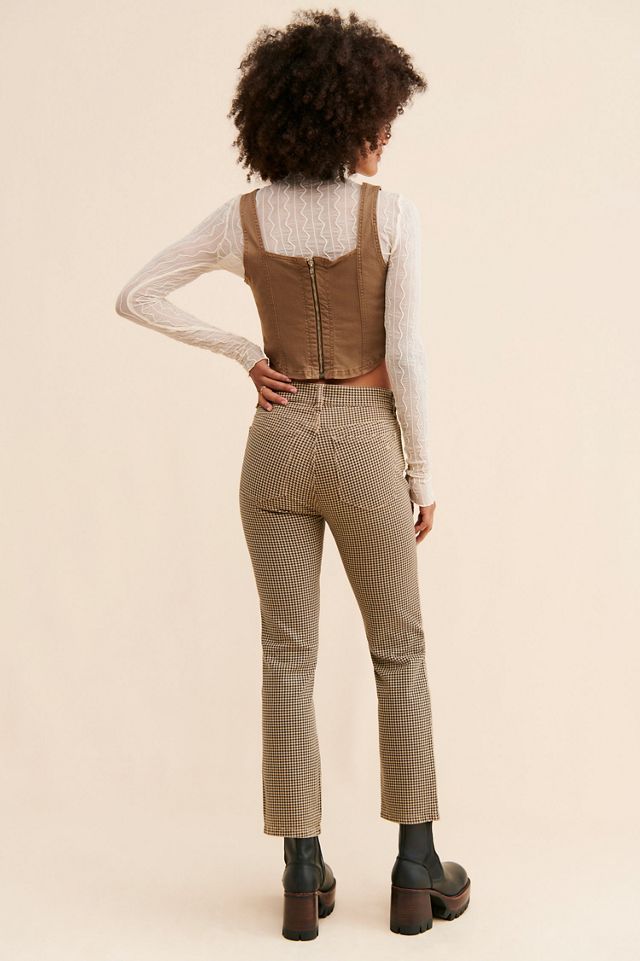 DL1961 Mara Houndstooth Jeans #1