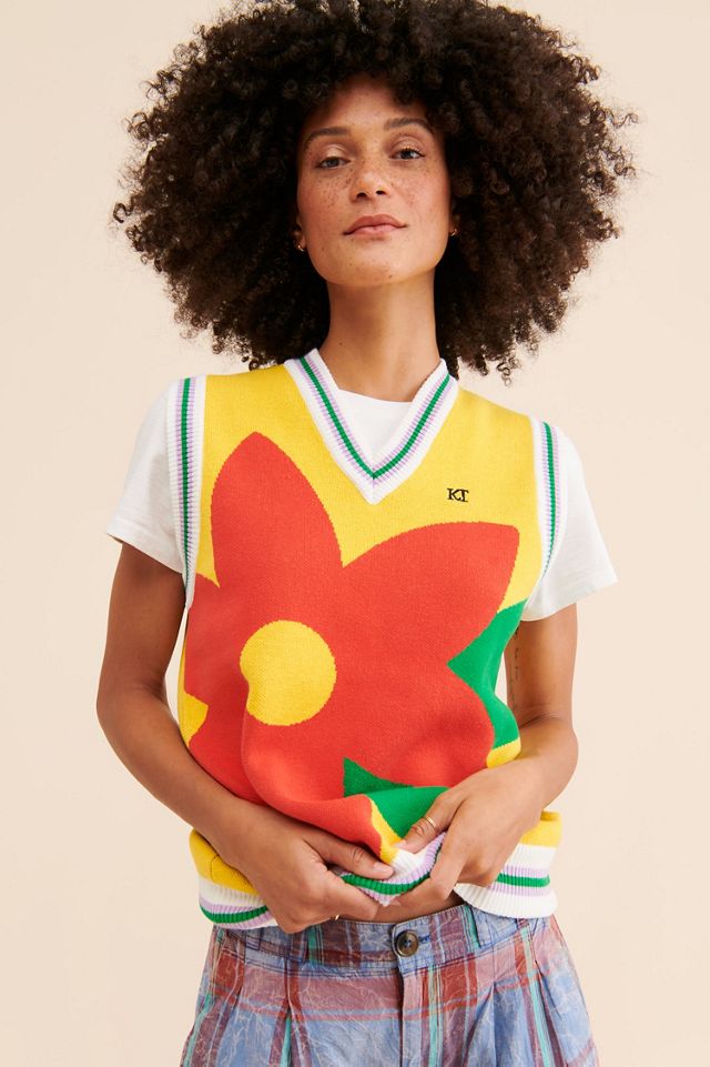 Kina And Tam Azalea Sweater Vest | Anthropologie
