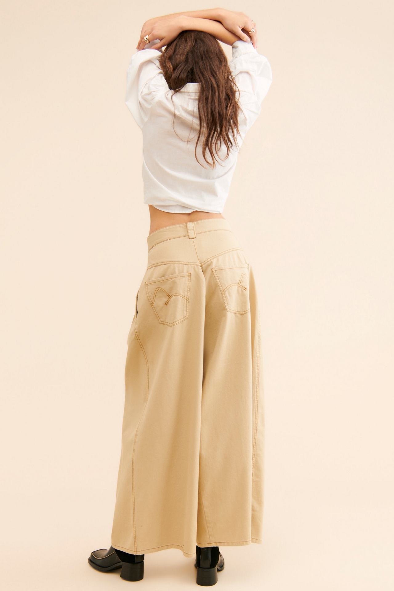 FARM Rio Low-Waisted Pleated Trousers
