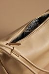 Slouchy Faux-Leather Crossbody Bag