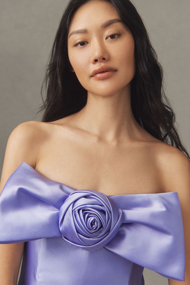 hutch bow tie midi dress