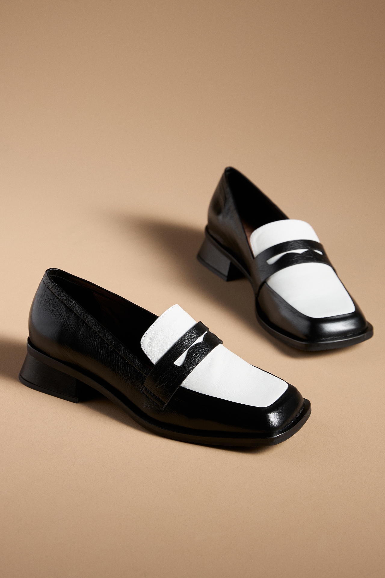 Vicenza Square-Toe Loafers