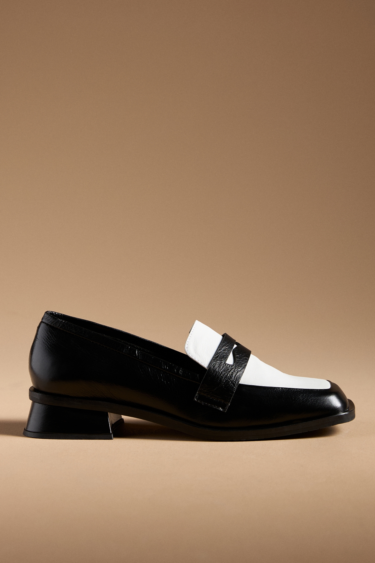 Vicenza Square-Toe Loafers