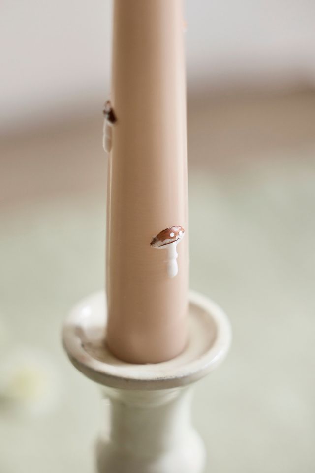 Mushroom Taper Candles, Set of 2 #2