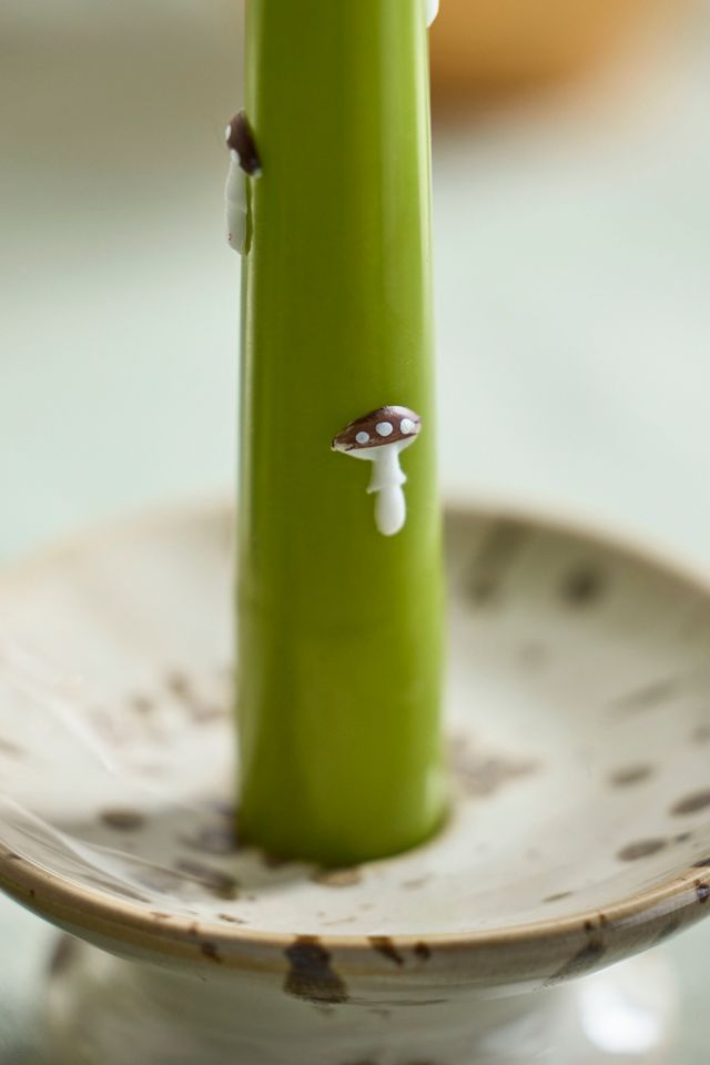 Mushroom Taper Candles, Set of 2 #1