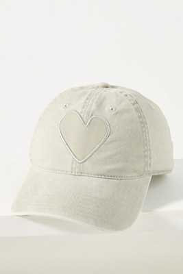 Kerri Rosenthal Baseball Hat Heart Patch