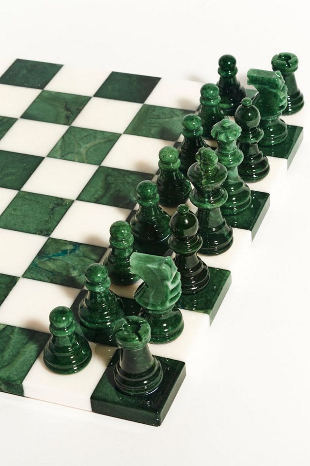 Rosemary Home Italian Alabaster Chess Set #1