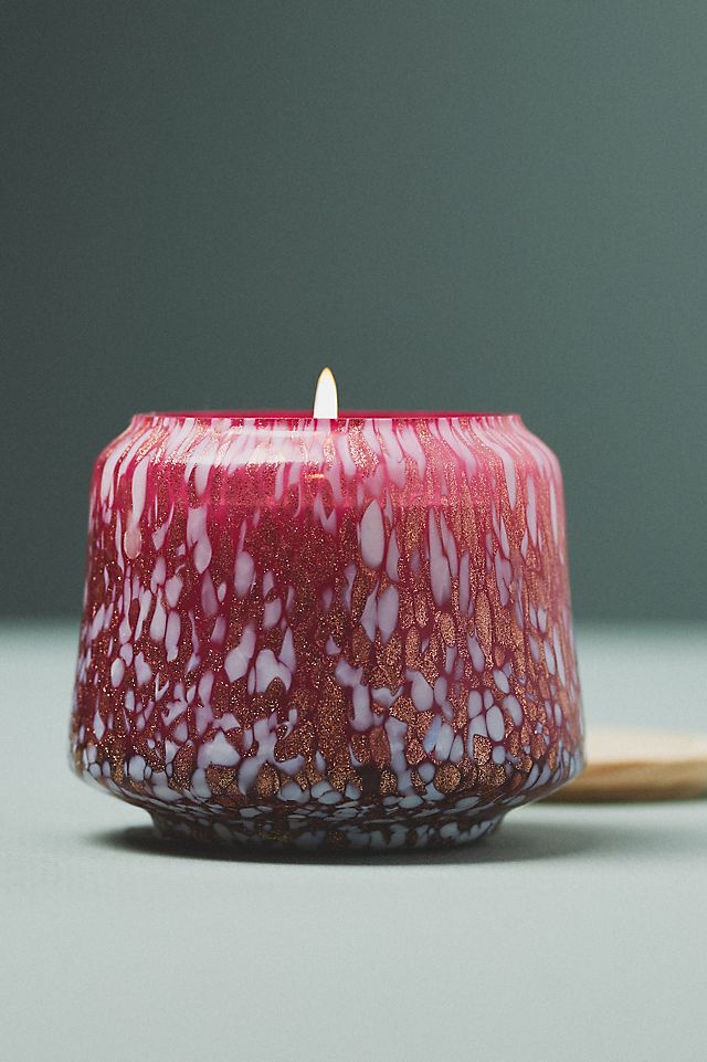 anthropologie tonka and tobacco leaf Icon Fruity Black Cherry & Cheena Glass Candle A heart of hay An evening of fragrance, connection,
