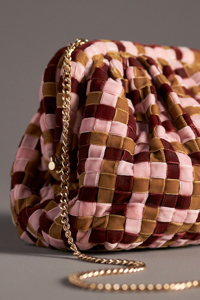 Velvet Woven Clutch #2