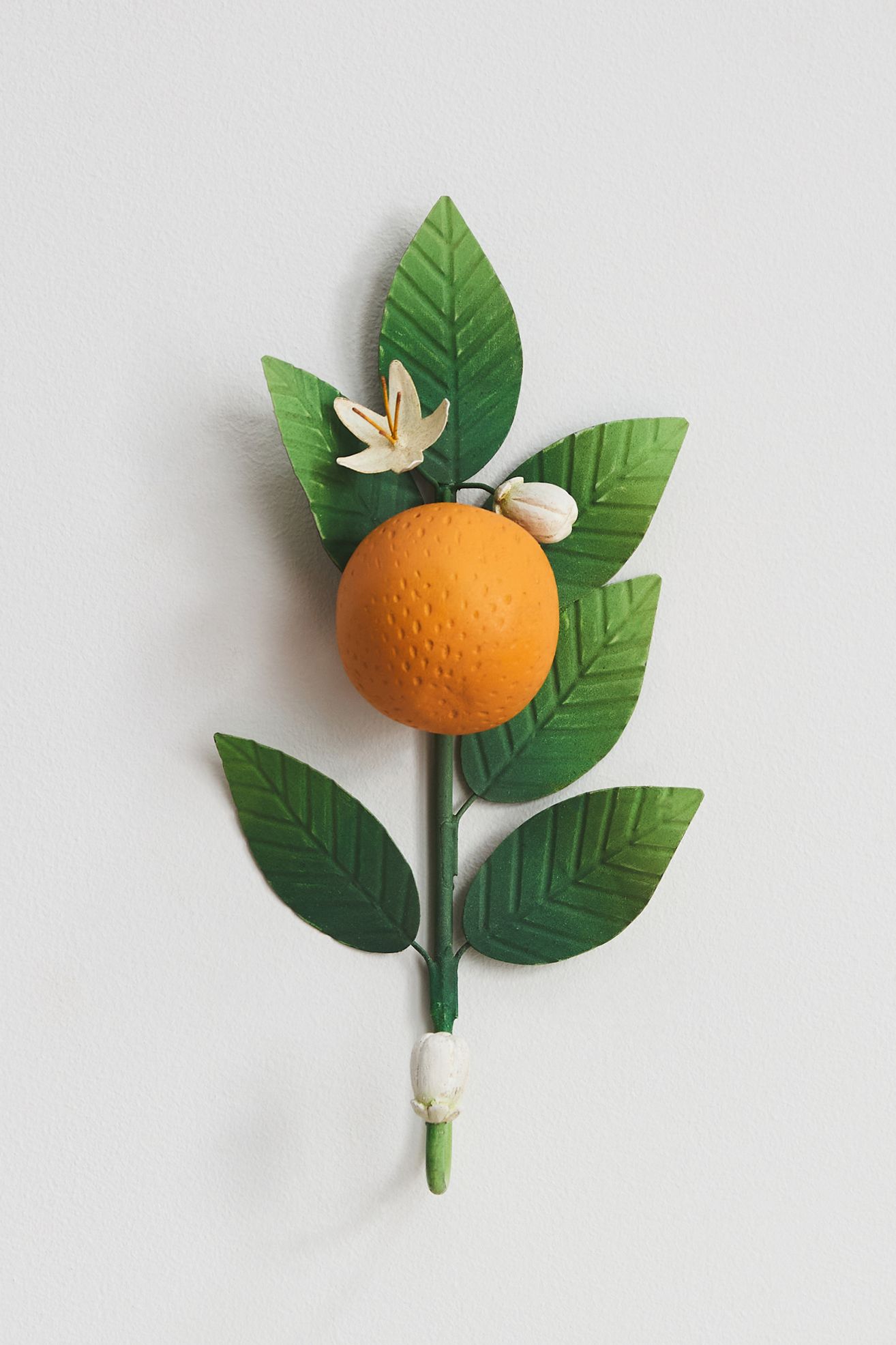 Fruit Metal Hook - ORANGE, One Size