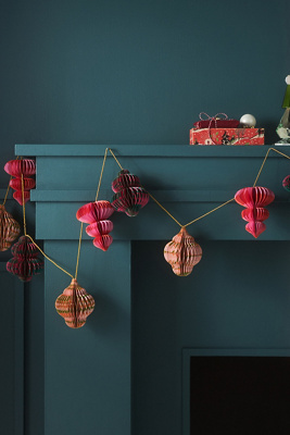 Anthropologie Penelope Paper Accordion Garland