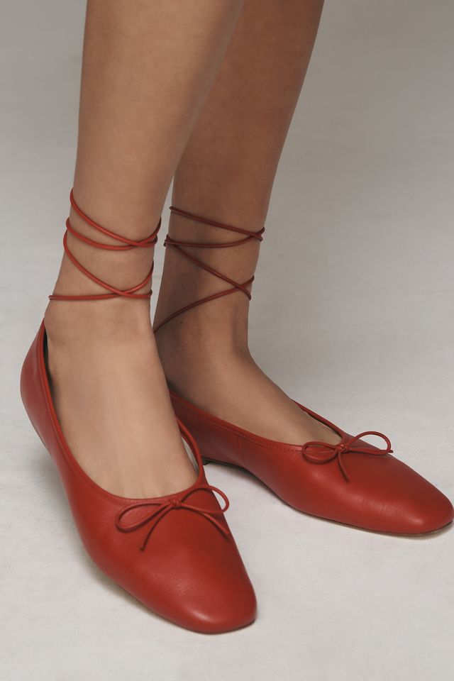 Maeve Tie-Up Ballet Flats #1