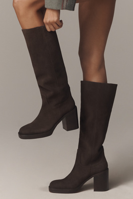 Silent D Porsha Boots In Brown