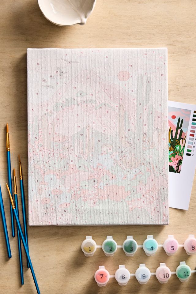 Desert Paint by Numbers Kit #1
