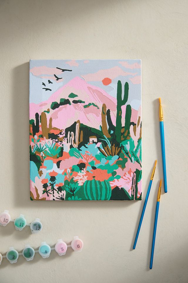 Desert Paint by Numbers Kit #2