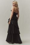 パーティードレス BHLDN Elora Sleeveless V-Neck Ruffle Lace Maxi Dress BHLDN Elora Sleeveless V-Neck Ruffle Lace Maxi Dress