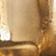 Gold Bow Metal Stocking Holder