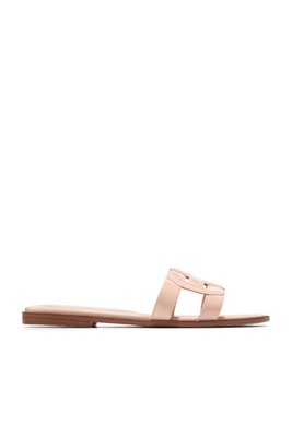 Cole Haan Chrisee Slide Sandals In Beige
