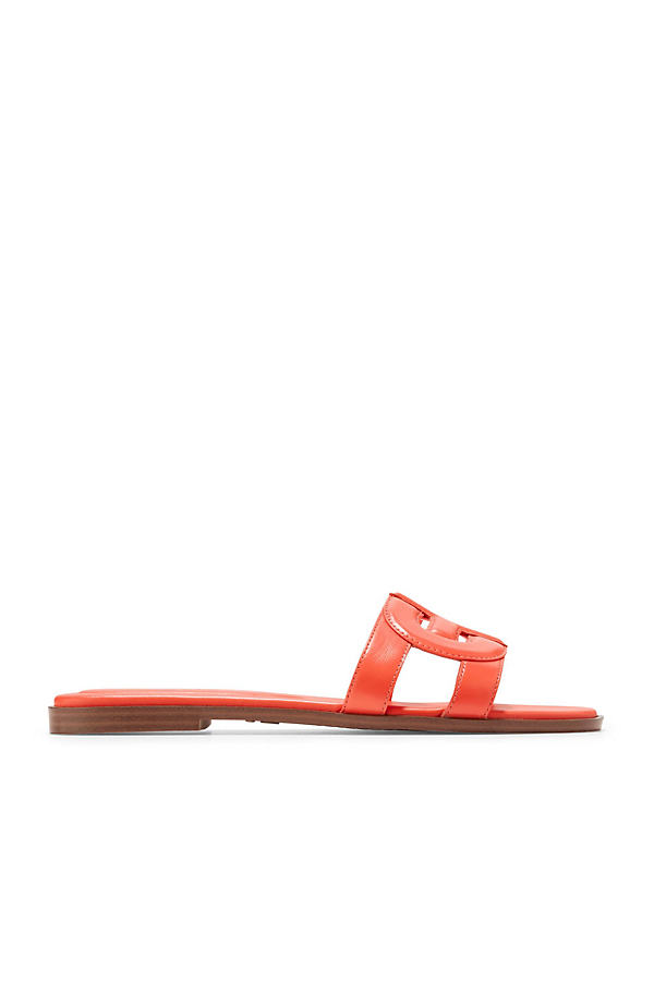 Shop Cole Haan Chrisee Slide Sandals In Orange