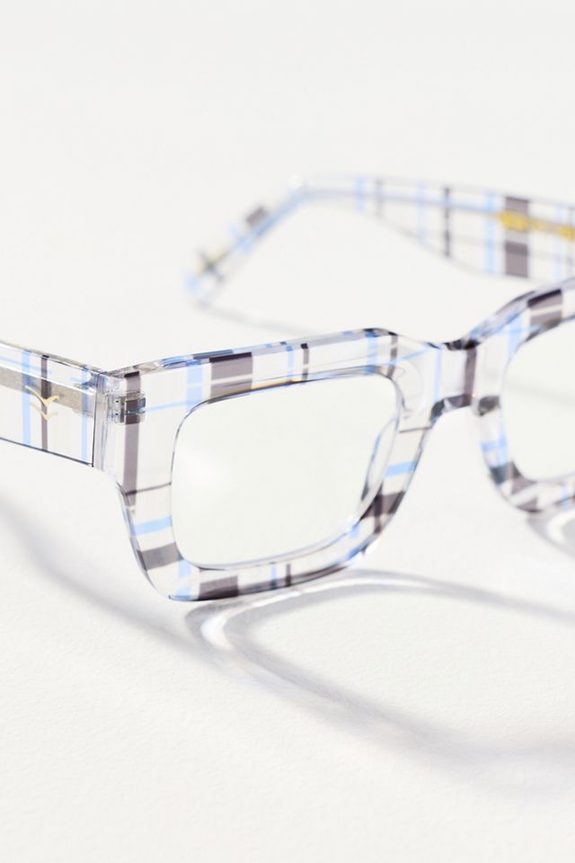 I-SEA Lila Clear Gold Wire Readers #2