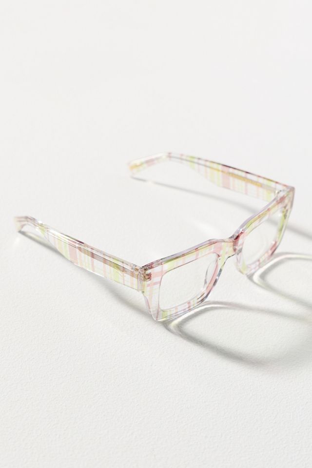 I-SEA Lila Clear Gold Wire Blue Light Readers #1