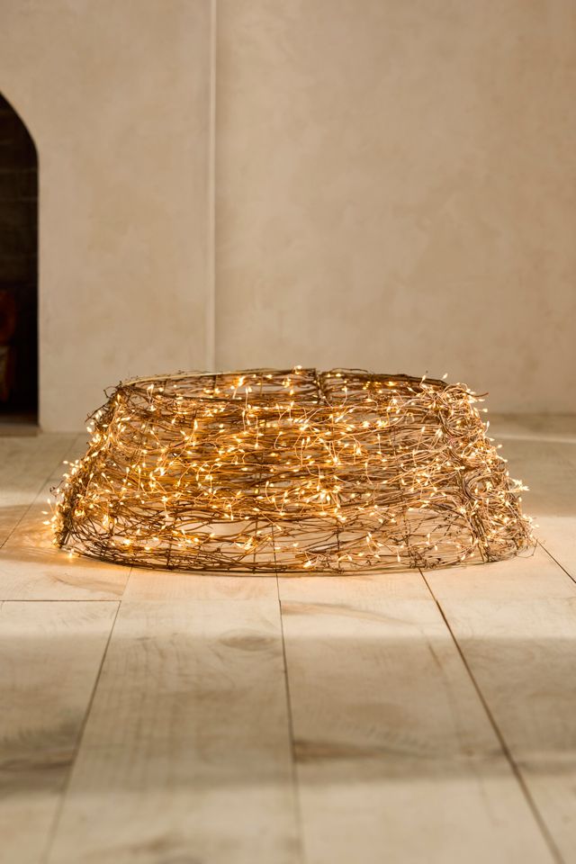 Illuminated LED Vine Tree Skirt #3